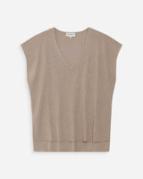 Top large en lurex or Vaporo