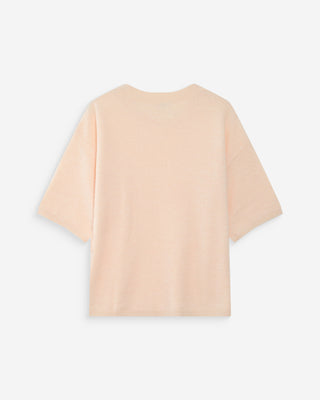 Pull en laine et alpaga amande Vamos