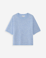 Pull en laine et alpaga ciel Vamos