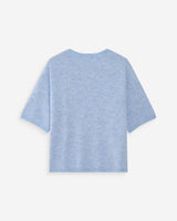 Pull en laine et alpaga ciel Vamos