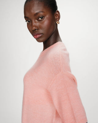 Pull en laine et alpaga peche Vamos