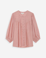 Blusa mangas abullonadas rose Vanille