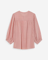 Blusa mangas abullonadas rose Vanille