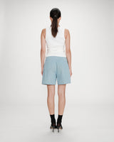 Embroidered tank top ivoire Valou