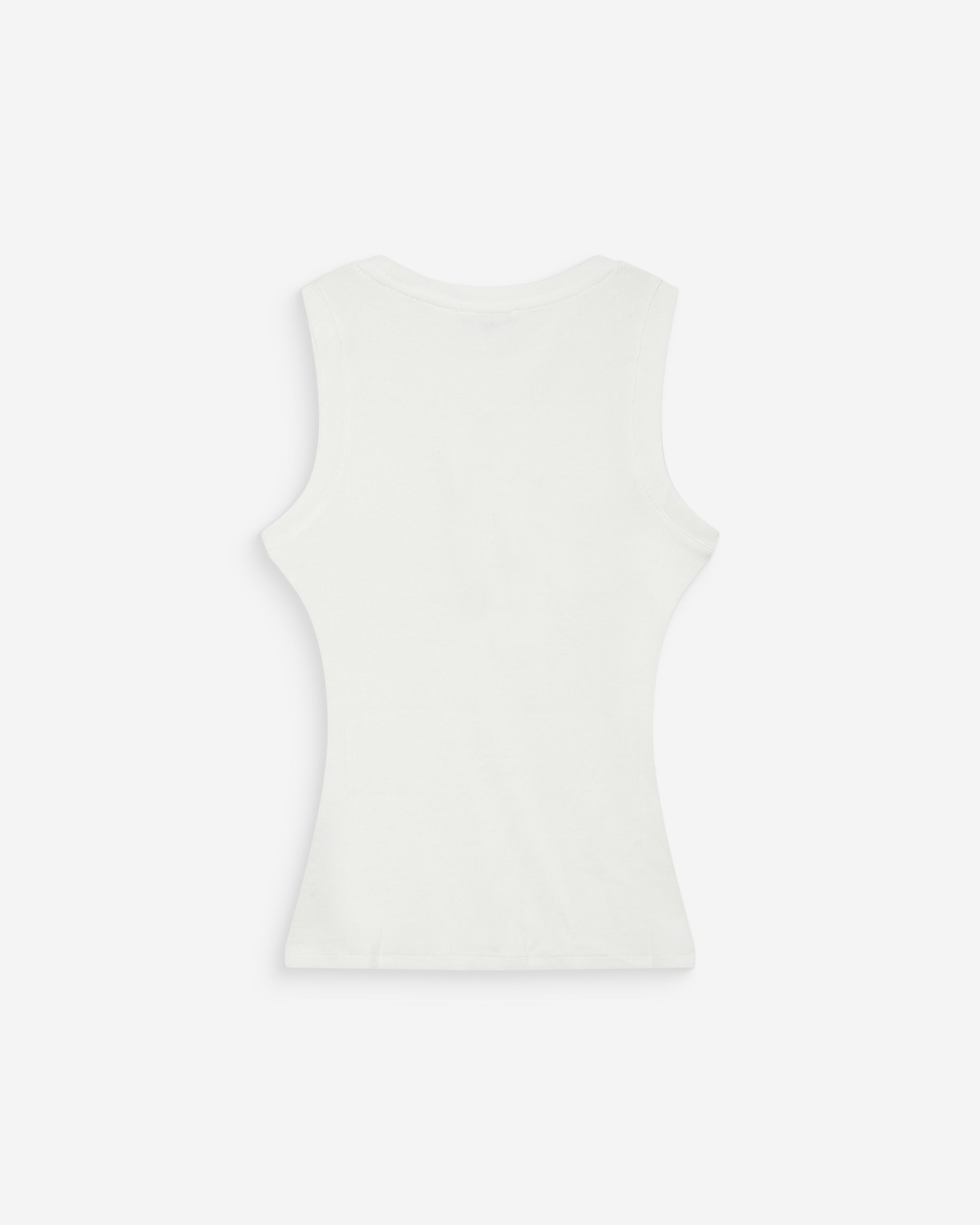 Débardeur ajusté brodé ivoire Valou