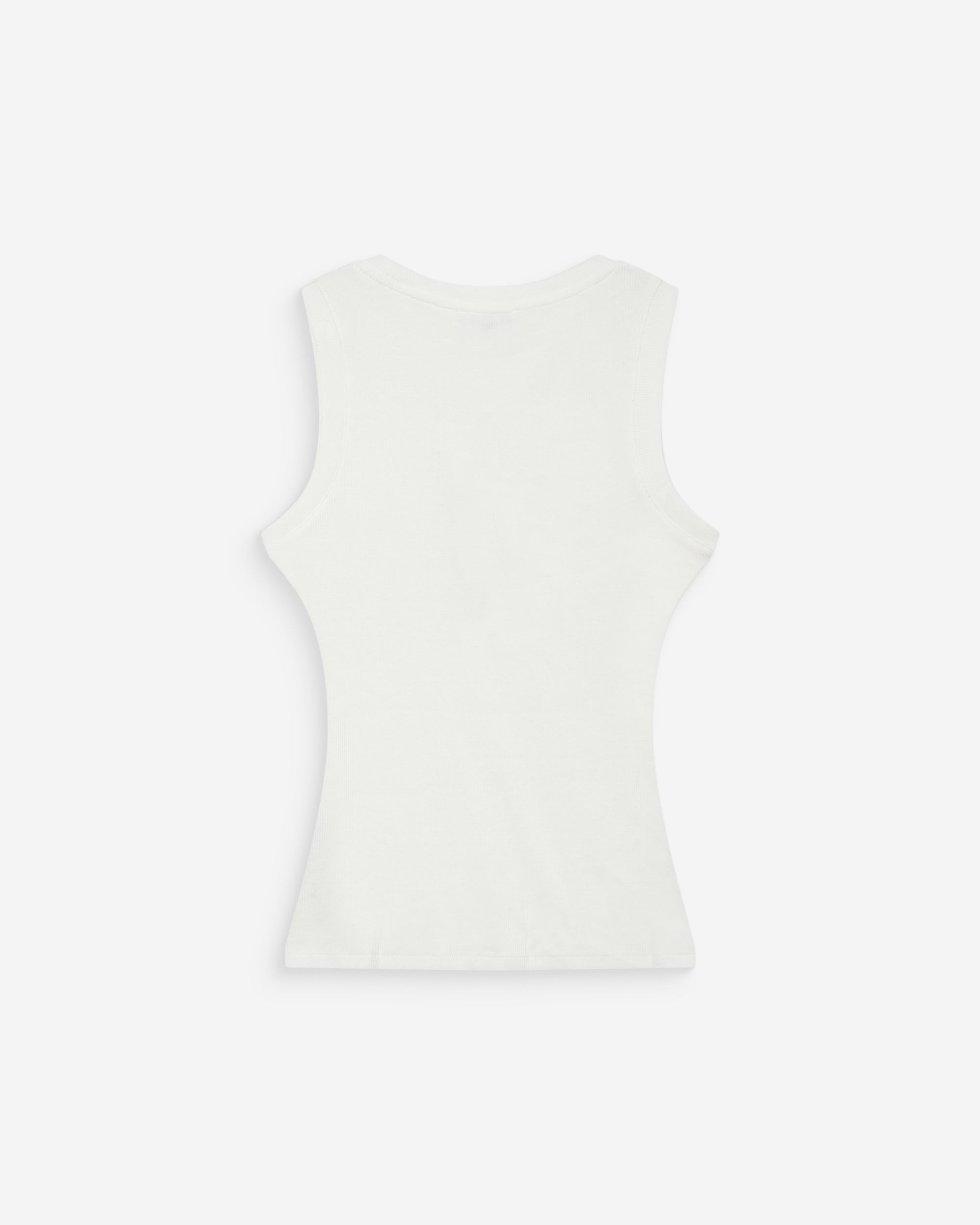 Embroidered tank top ivoire Valou