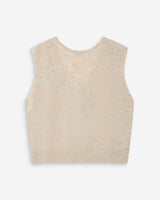 Cárdigan sin mangas con escote en V sable Nars