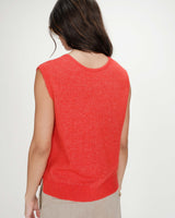 Cardigan sans manches sanguine Nars