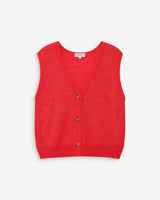 Cardigan sans manches sanguine Nars