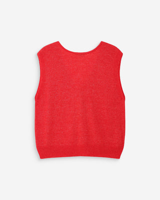 Cardigan sans manches sanguine Nars