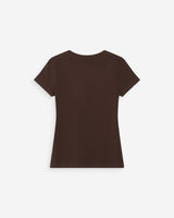 T-shirt imprimé velours chocolat Valerio