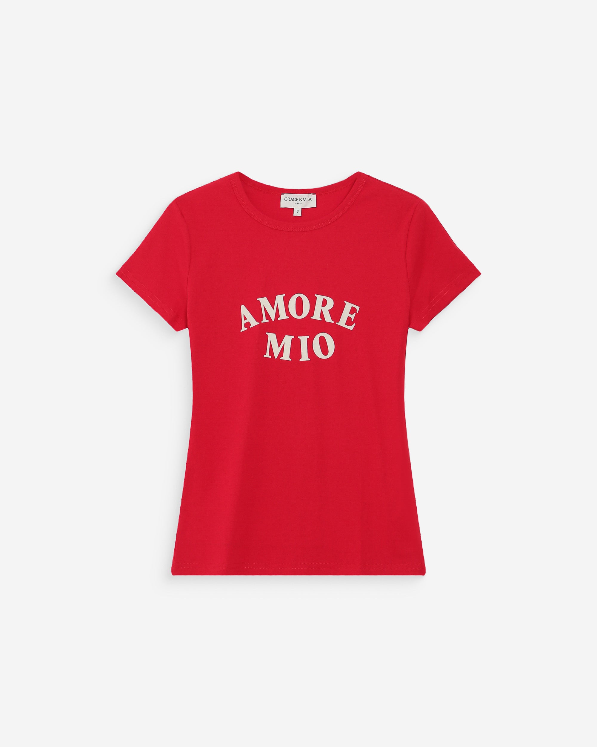 Camiseta con estampado rouge Valerio