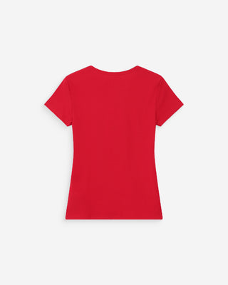 Camiseta con estampado rouge Valerio