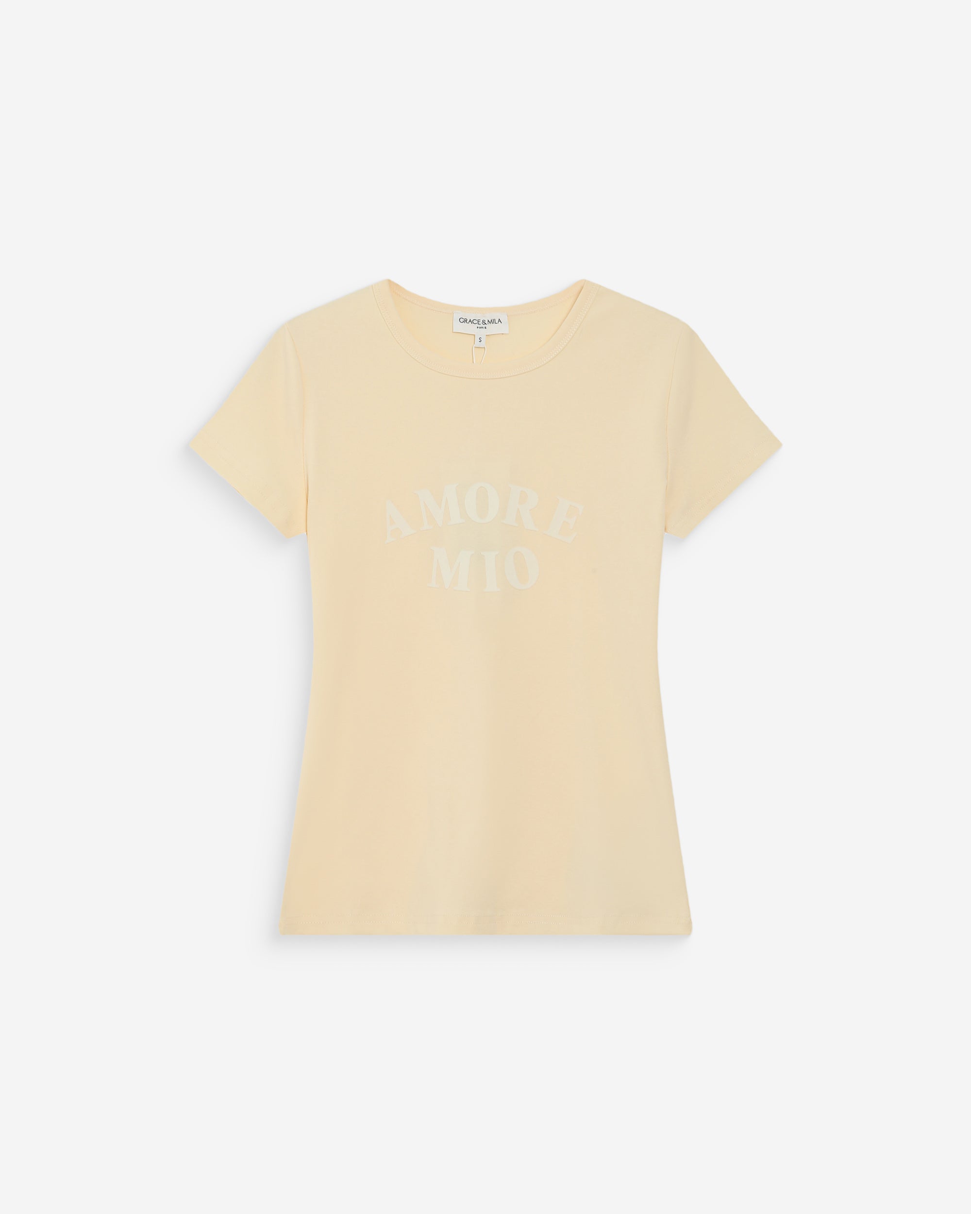 T-shirt imprimé velours vanille Valerio