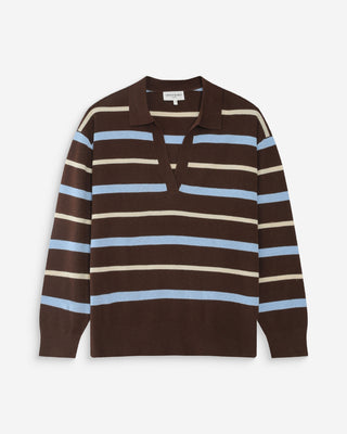 Pull oversize chocolat Vaporetto