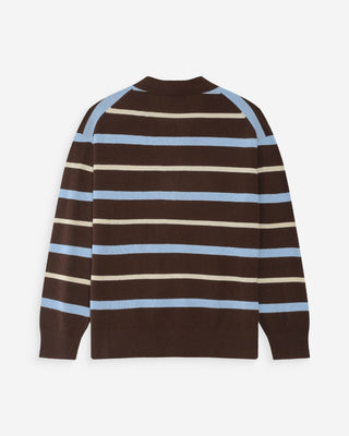 Pull oversize chocolat Vaporetto