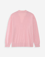Jersey oversize con cuello polo rose Vaporetto
