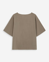 Top manches courtes kaki Violon