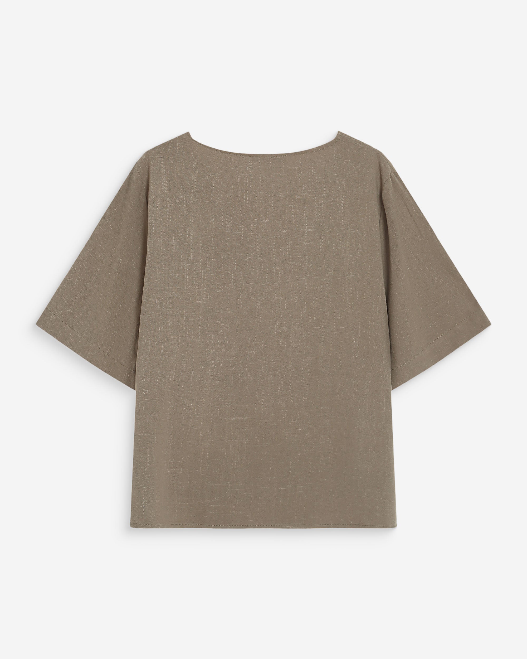 Top manches courtes kaki Violon