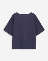 Top manches courtes marine Violon