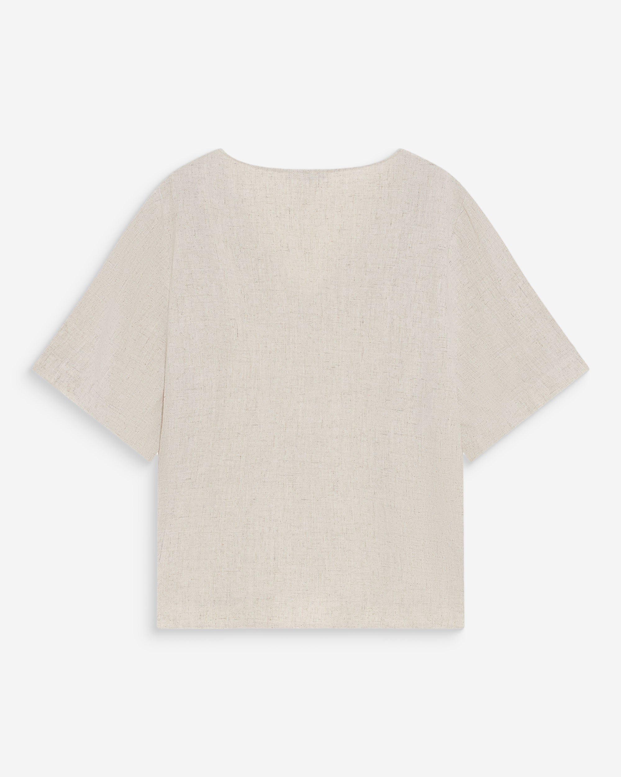 Top manches courtes sable Violon