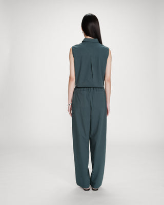 Chemise en coton emeraude Vero