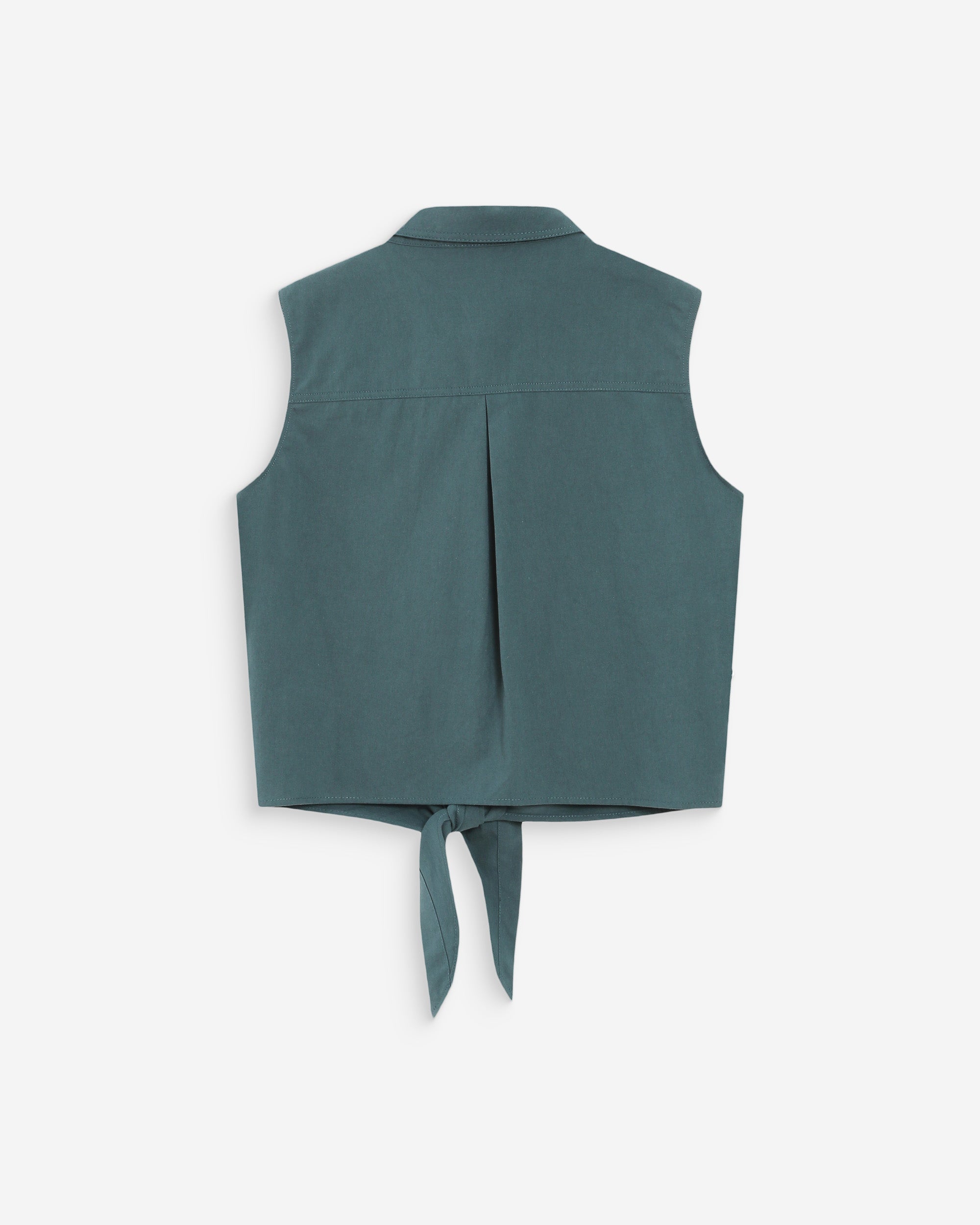 Chemise en coton emeraude Vero