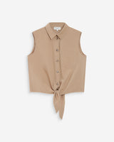 Chemise en coton sable Vero