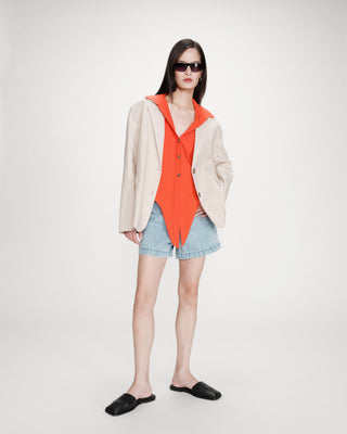 Chemise en coton sanguine Vero