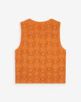 Top en crochet or Vony