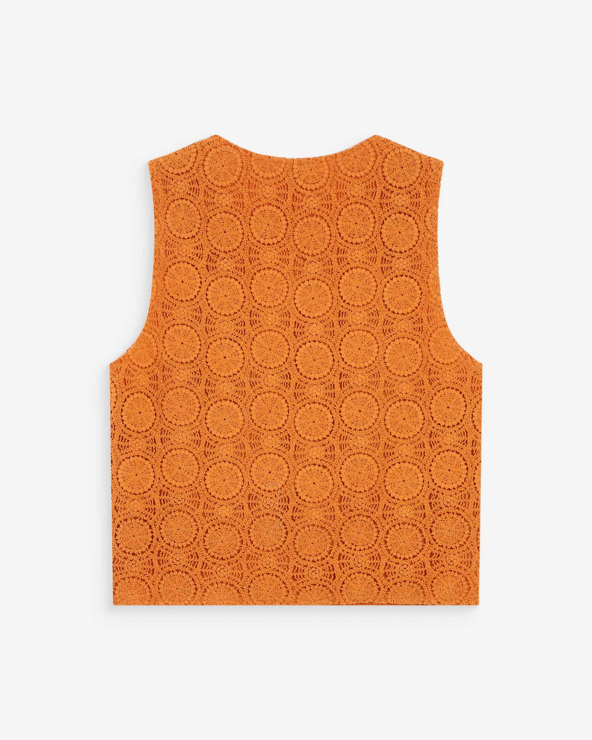 Top de crochet or Vony