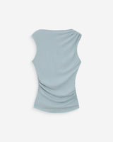 Top sans manches drapé ciel Valley