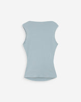 Top sans manches drapé ciel Valley