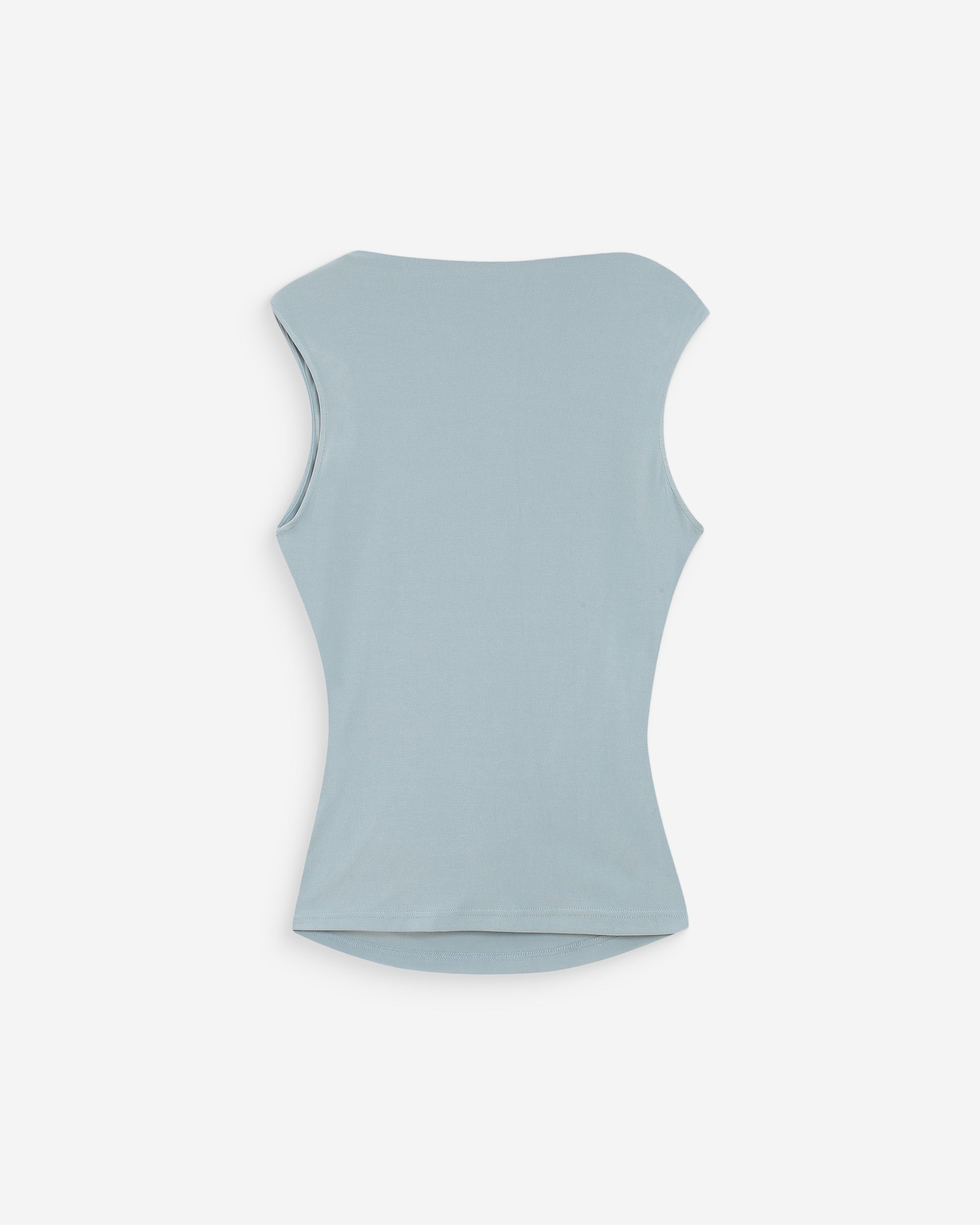 Top sans manches drapé ciel Valley