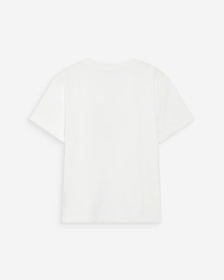 T-shirt à message ivoire Vanders