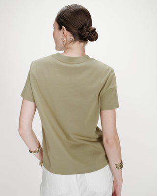 T-shirt à message sauge Vanders