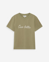 T-shirt à message sauge Vanders