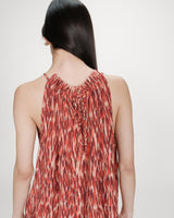 Top fluide imprimé sanguine Votello