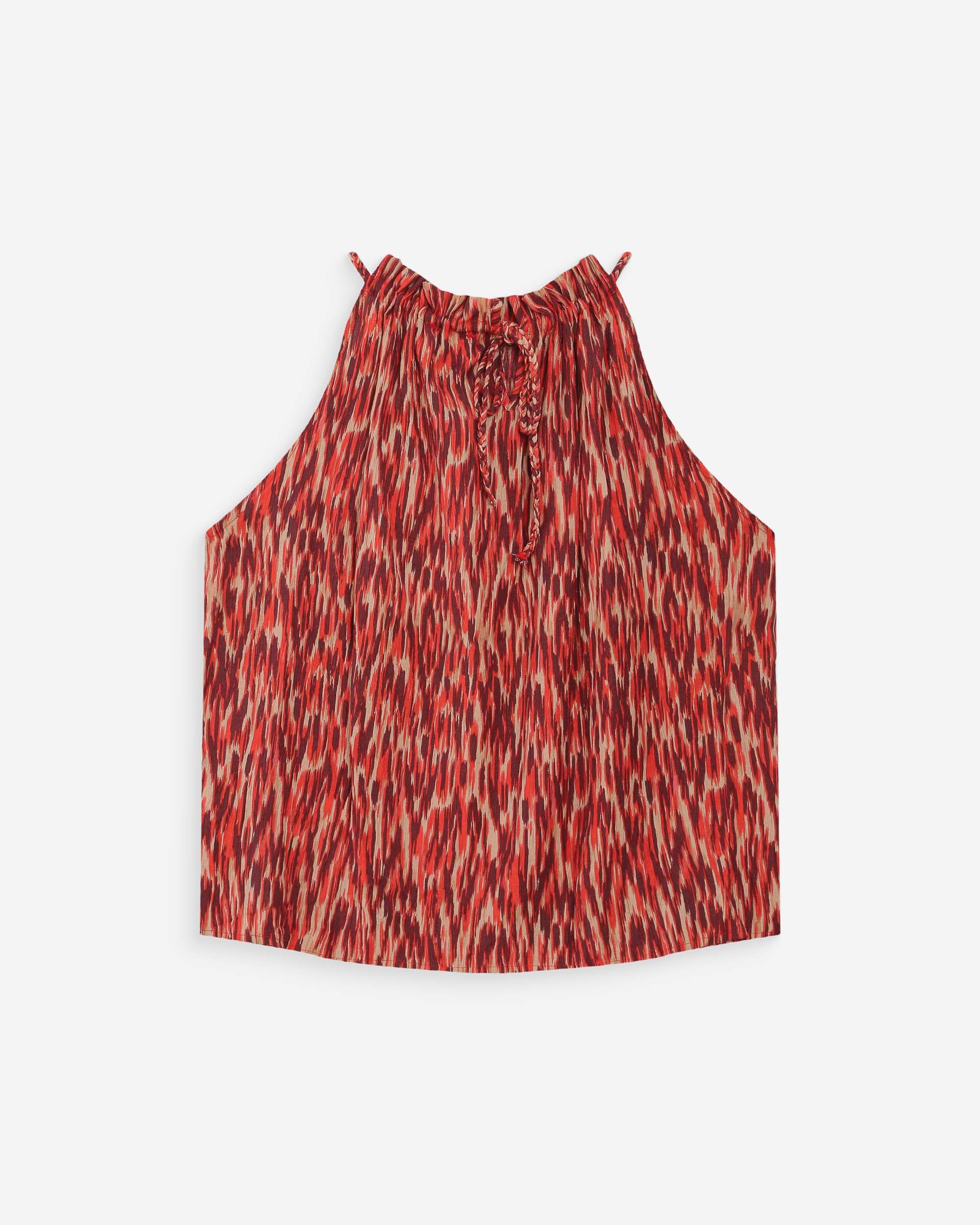 Top fluide imprimé sanguine Votello