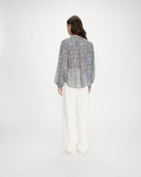 Blouse imprimée ciel Vertueuse