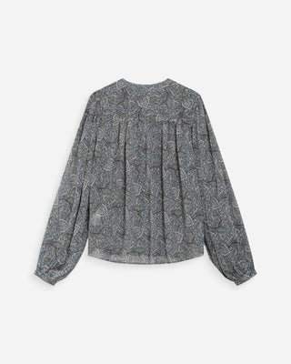 Blouse imprimée ciel Vertueuse