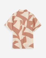 Chemise courte imprimée mocha Veil