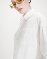 Oversized sleeved shirt ivoire Valerie