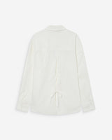 Chemise oversize en coton ivoire Valerie