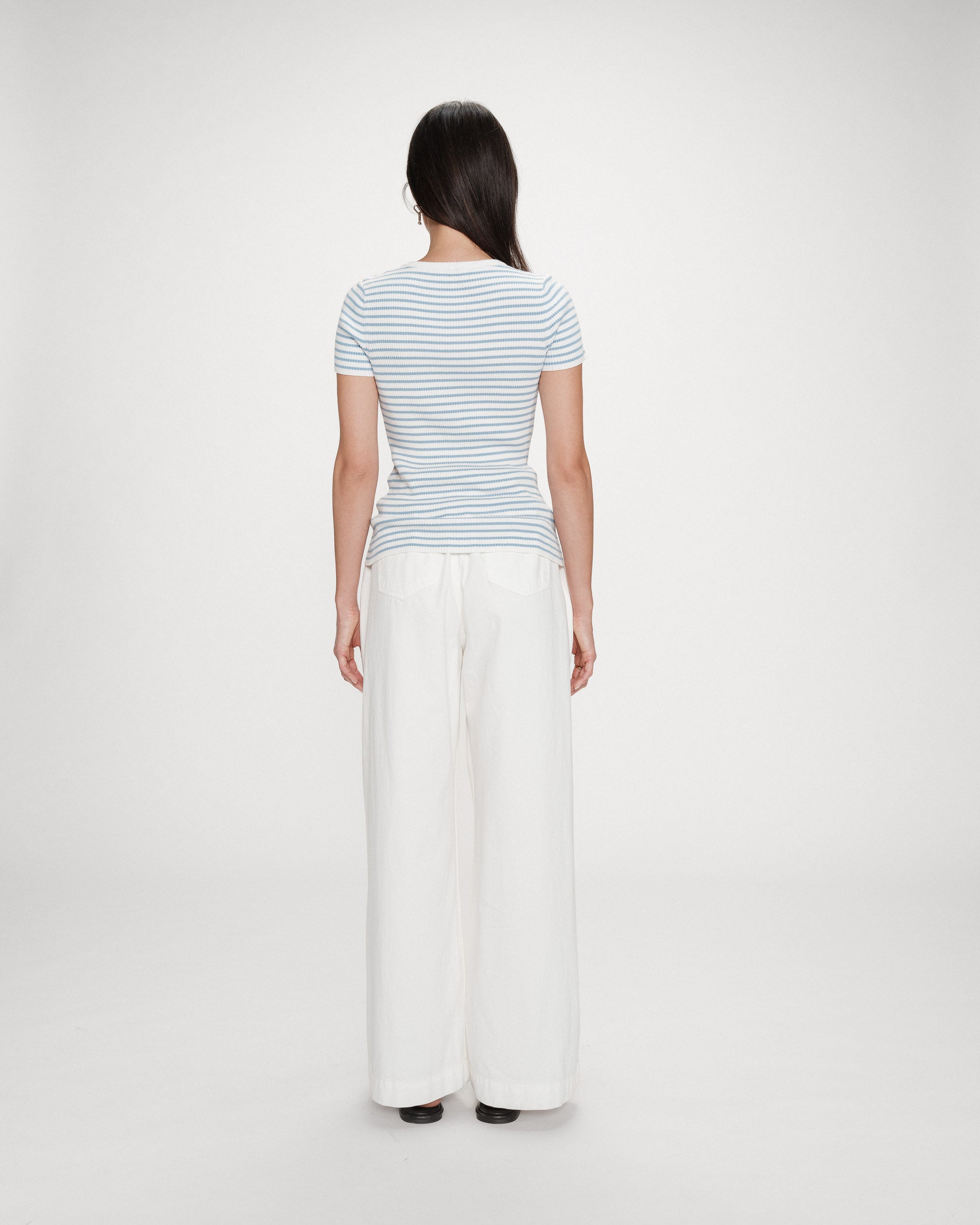 Pull en fine maille bleuet Vendredi