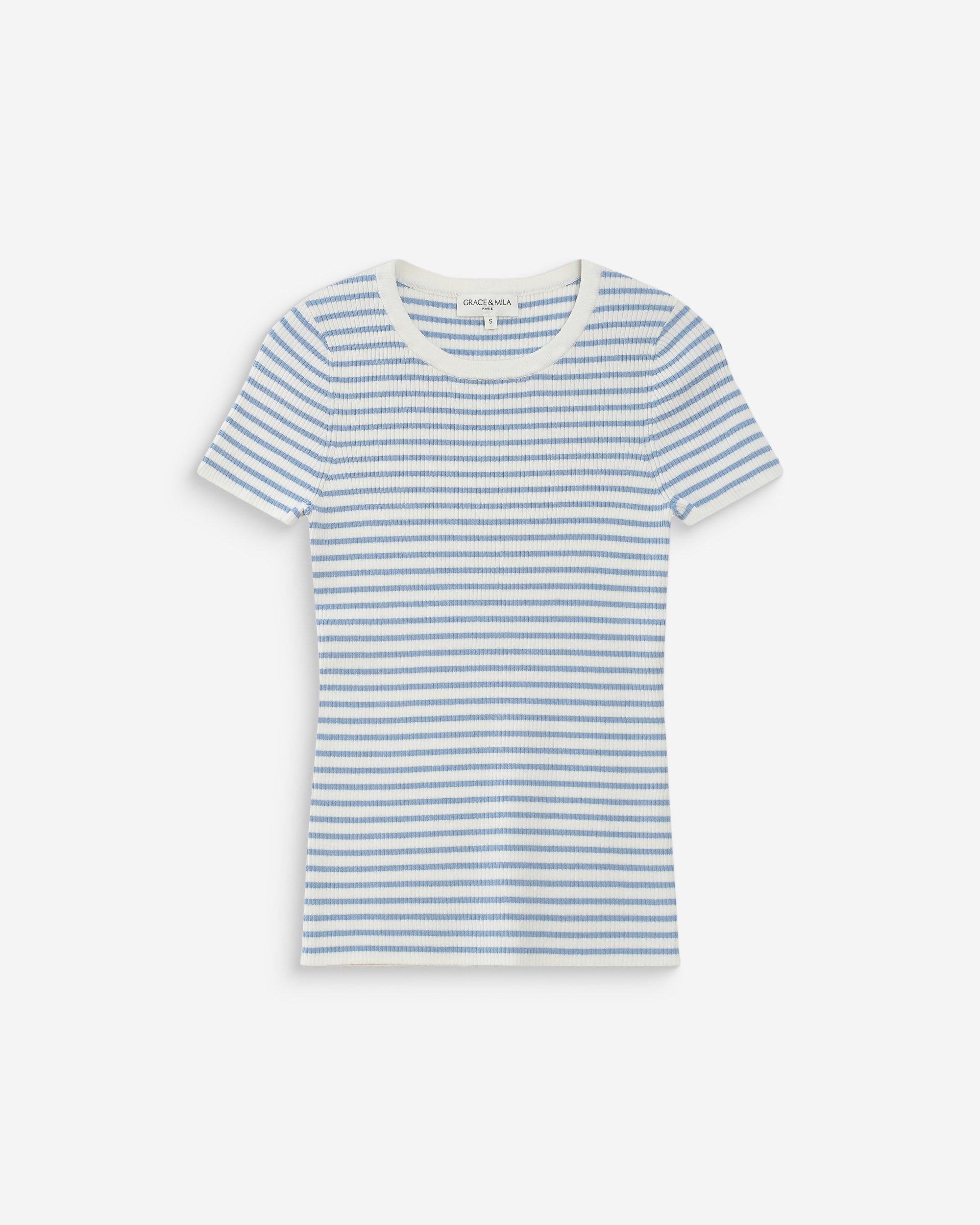 Pull en fine maille bleuet Vendredi