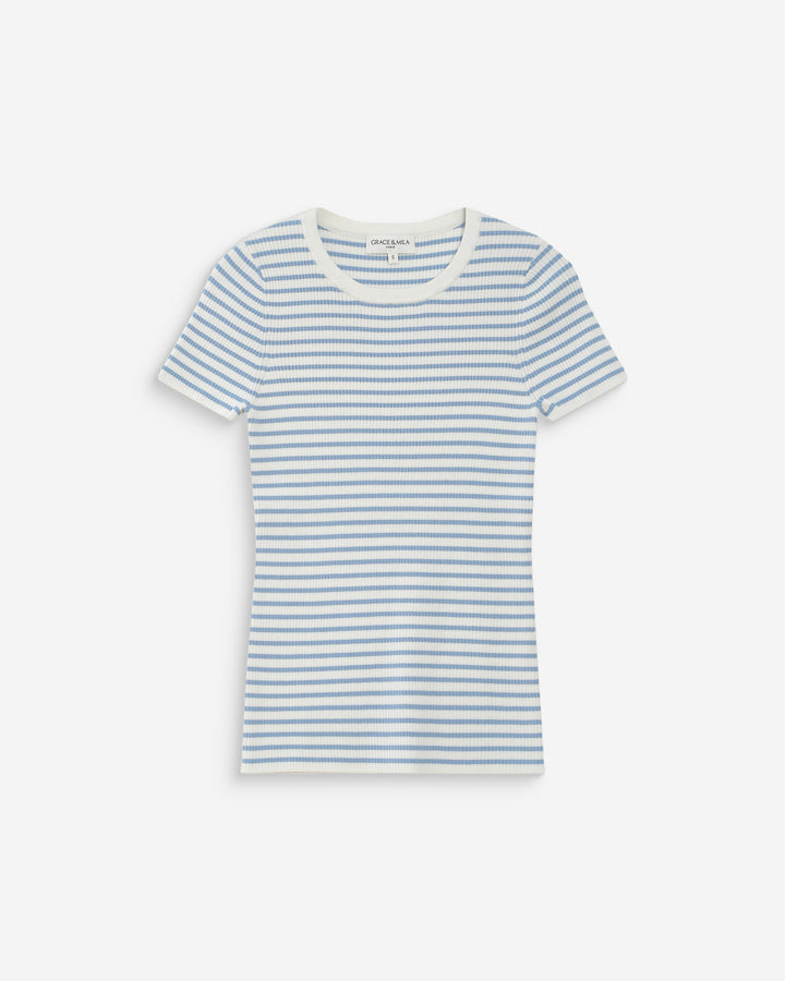 Pull en fine maille bleuet Vendredi