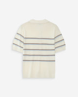 Polo à rayures ecru Veracruz