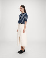 Polo à rayures marine Veracruz