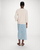 Cardigan sans manches beige Vollando